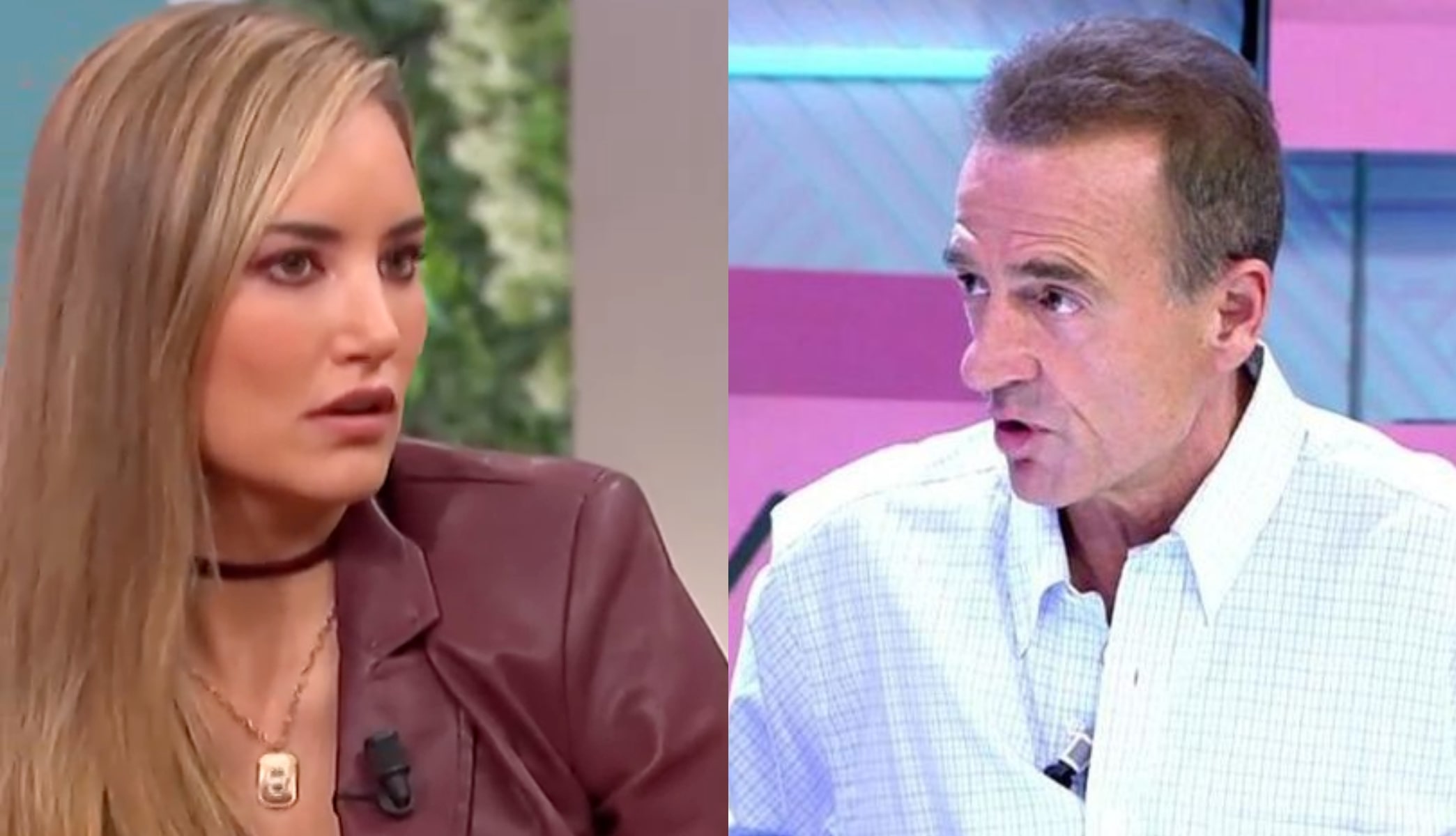 Alba Carrillo y Alessandro Lequio.