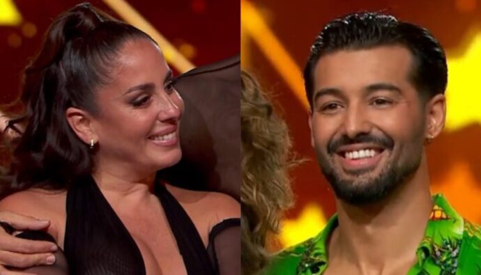 Anabel Pantoja y Jorge González en la final de 'Bailando con las estrellas'.