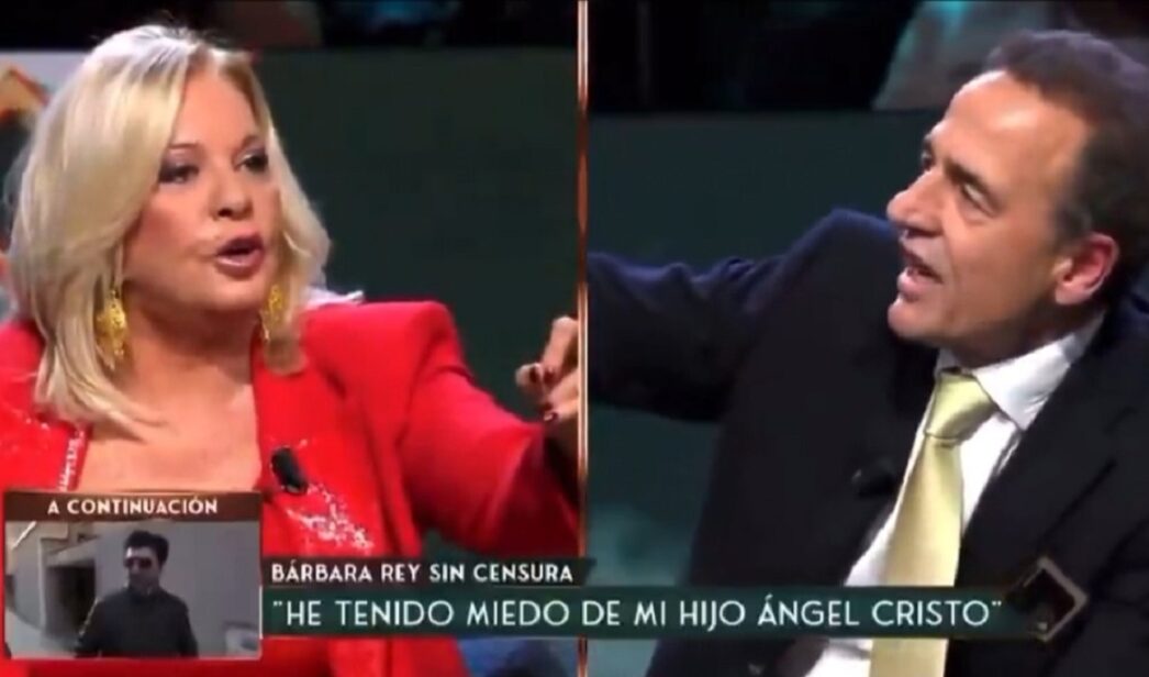 Bárbara Rey se enfrentó con Lequio en Telecinco.