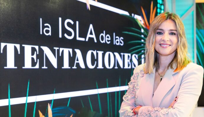 Sandra Barneda en 'La isla de las tentaciones'.