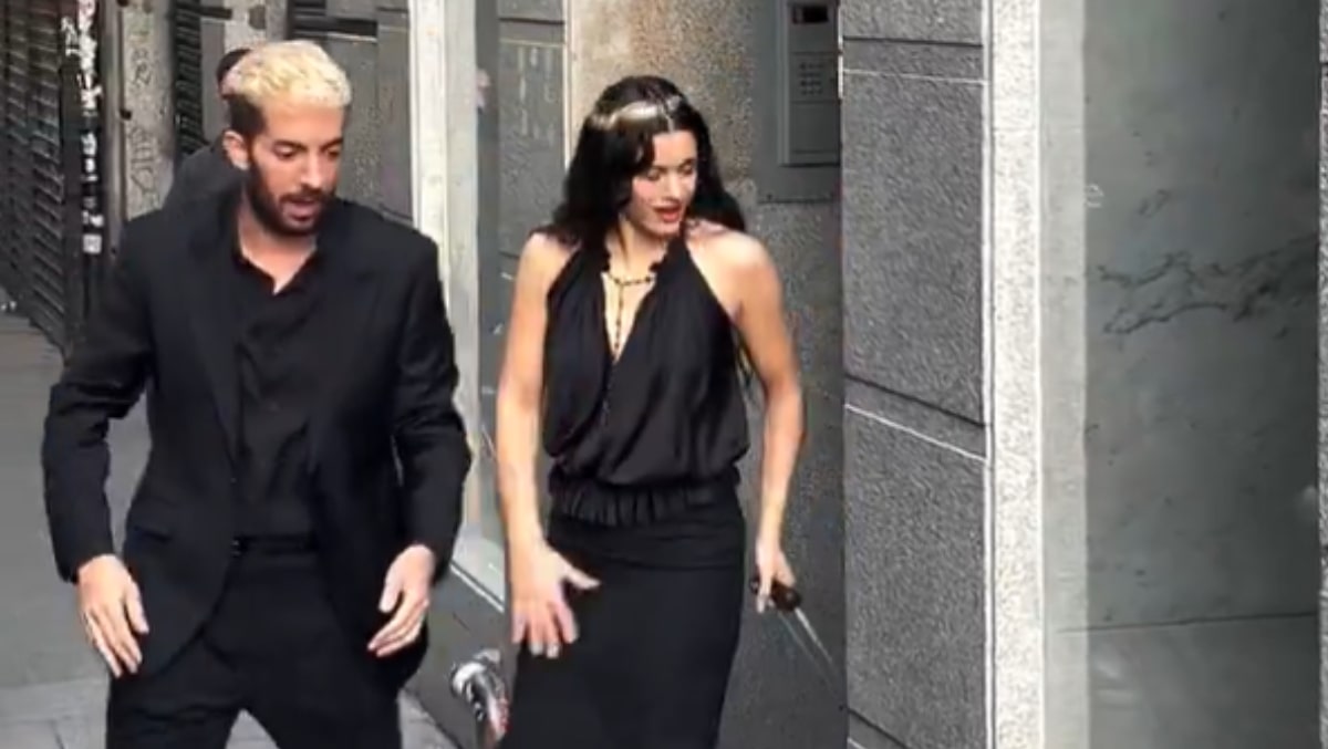 Rosalía y David Broncano.