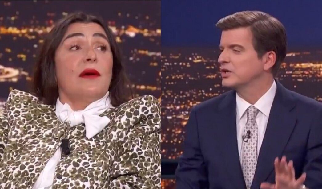 Candela Peña y Marc Giró en 'Late Xou'.