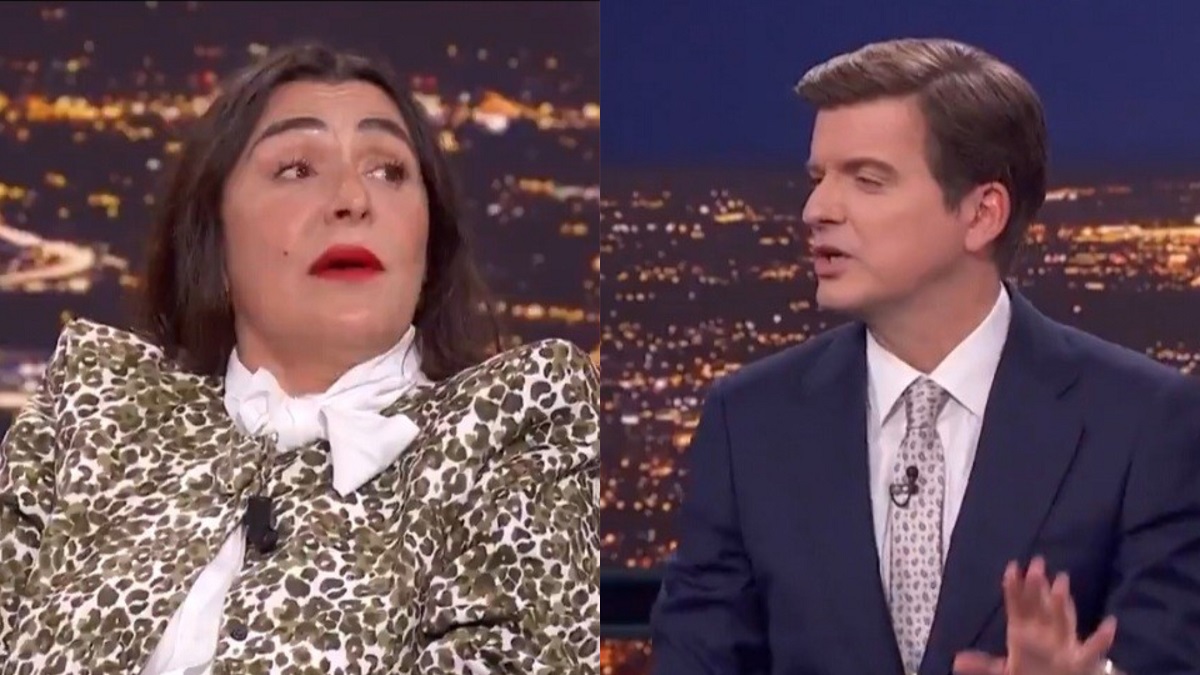 Candela Peña y Marc Giró en 'Late Xou'.