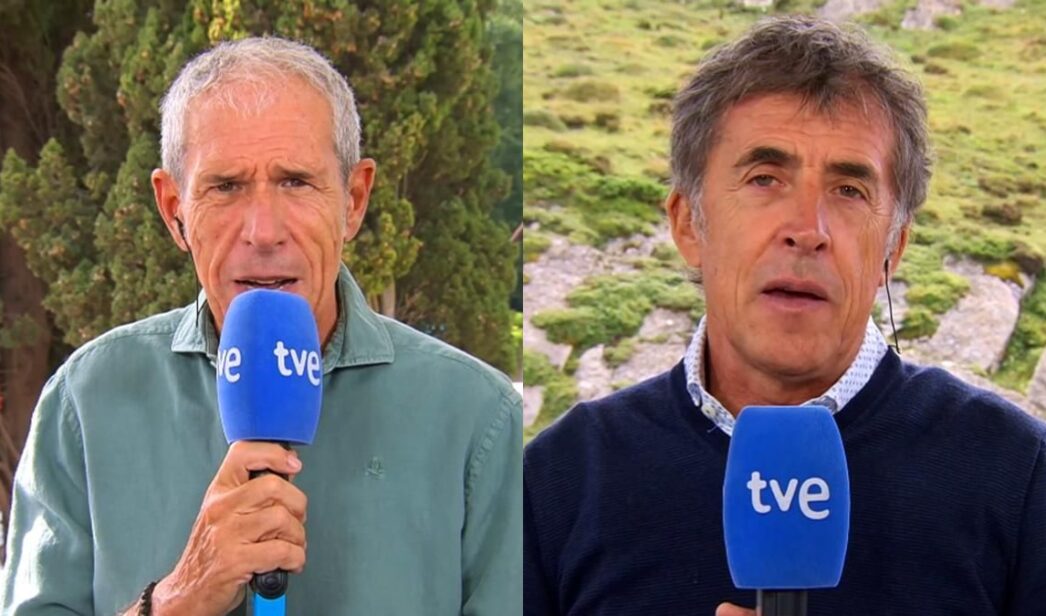 Carlos de Andrés y Perico Delgado.