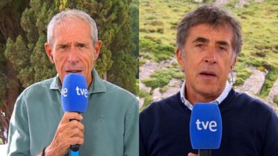 Carlos de Andrés y Perico Delgado.