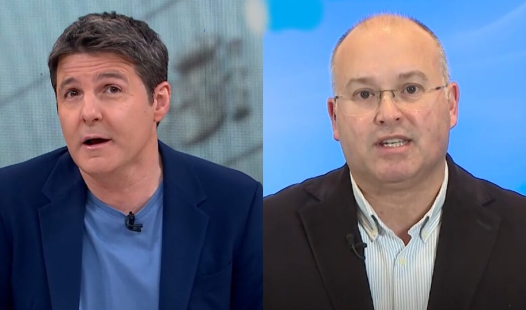 Jesús Cintora y Miguel Tellado.