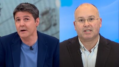 Jesús Cintora y Miguel Tellado.