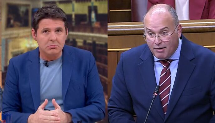 Jesús Cintora y Miguel Tellado.