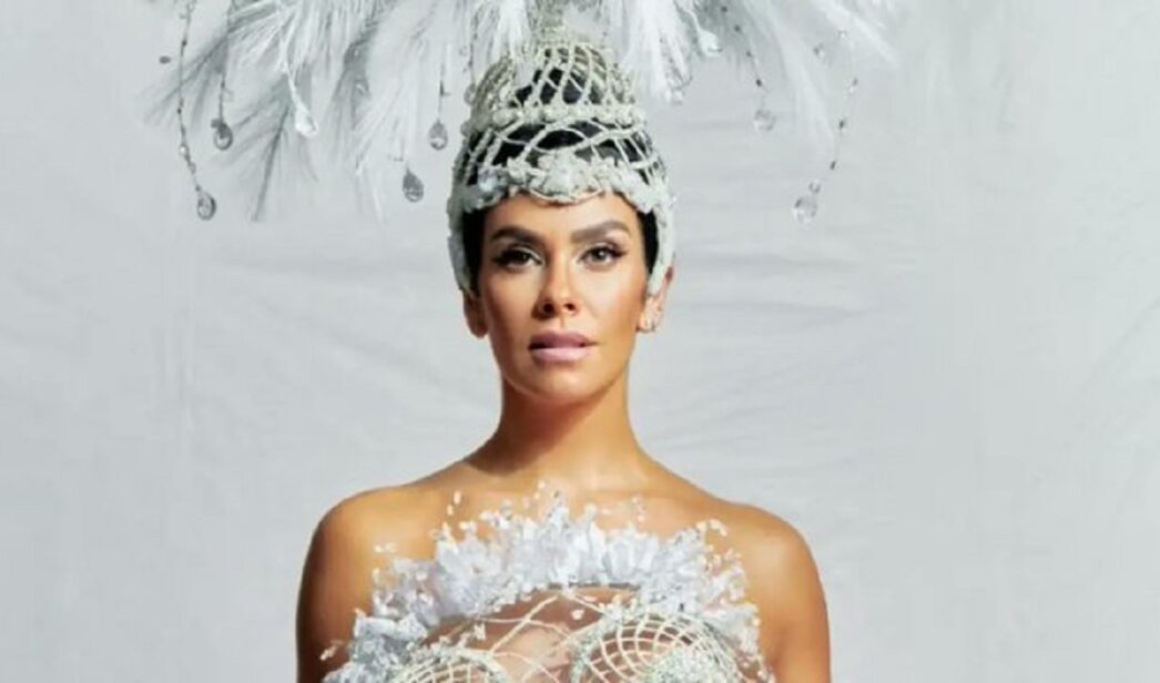 Cristina Pedroche con su modelito en las Campanadas de 2024.