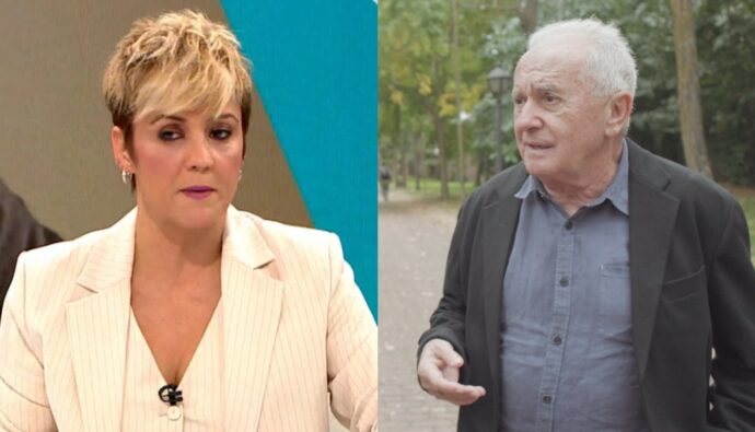 Cristina Pardo y Víctor Manuel.