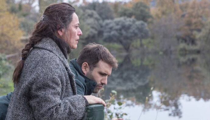 Itziar Ituño y Alfons Nieto en 'El cuco de cristal'.