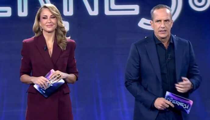 Beatriz Archidona y Santi Acosta en 'De Viernes'.