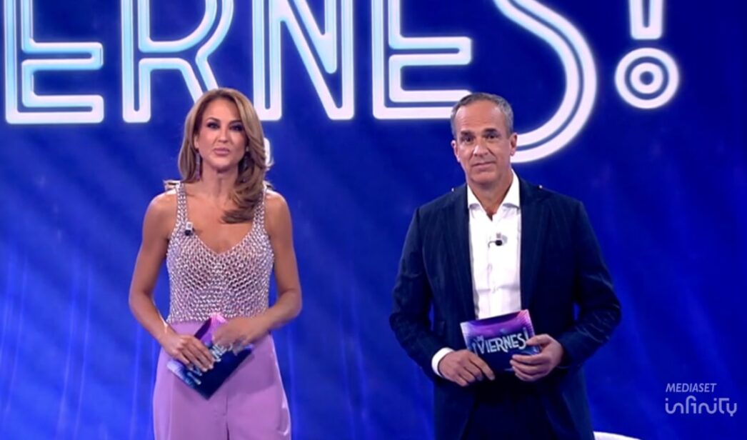 Beatriz Archidona y Santi Acosta en 'De Viernes'.