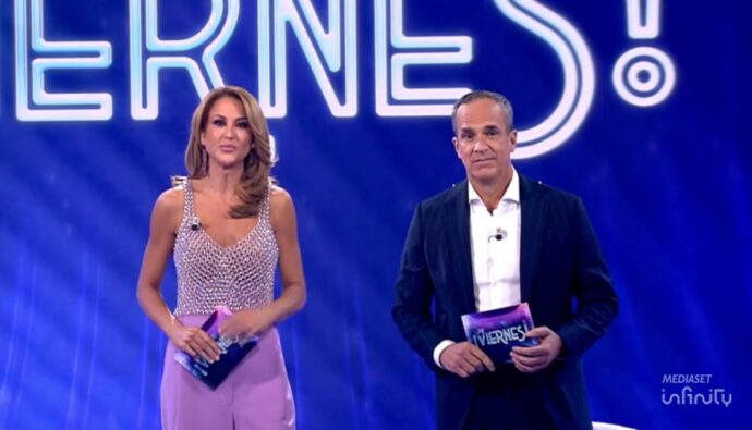 Beatriz Archidona y Santi Acosta en 'De Viernes'.