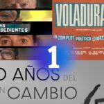 Montaje de los documentales de '50 años del gran cambio'.