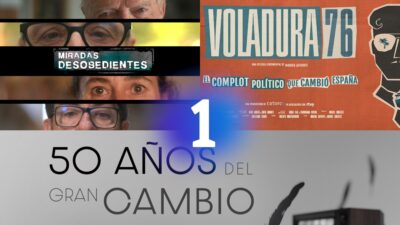 Montaje de los documentales de '50 años del gran cambio'.