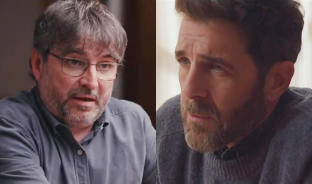 Jordi Évole y Gonzo.