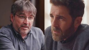 Jordi Évole y Gonzo.