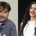 Jordi Évole y Rosalía.