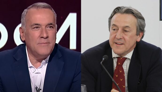 Xabier Fortes y Hermann Tertsch.