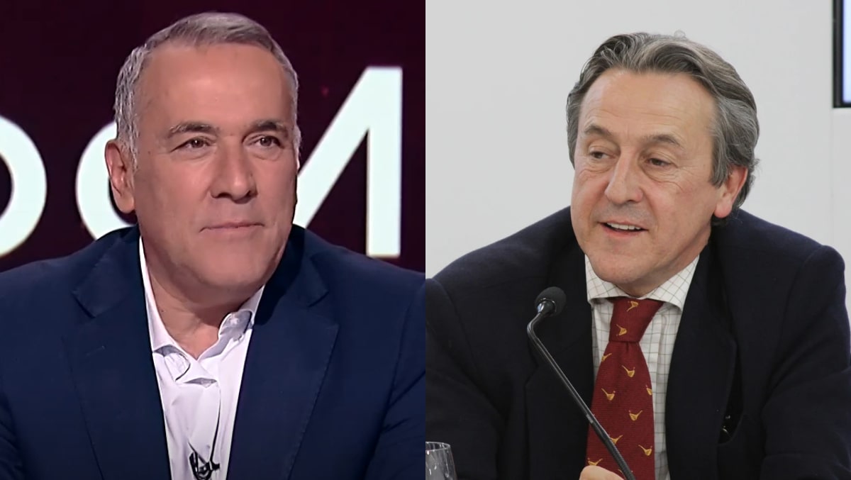 Xabier Fortes y Hermann Tertsch.