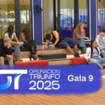 Reparto de temas de la gala 9 de 'OT 2025'.