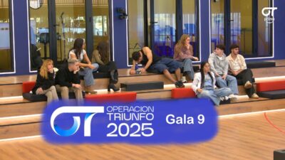 Reparto de temas de la gala 9 de 'OT 2025'.