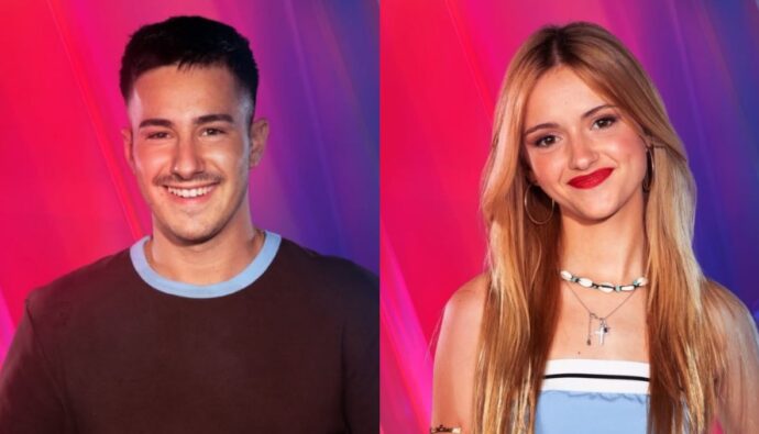 Guille y Lucía, nominados de 'OT 2025'.