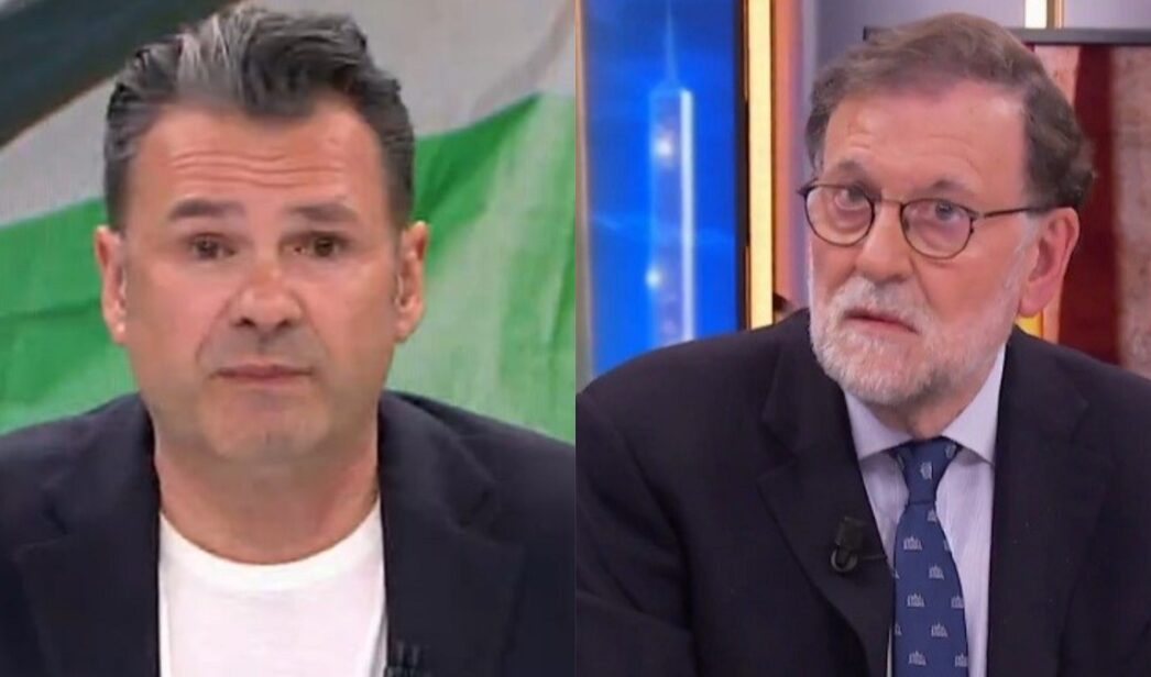 Iñaki López y Mariano Rajoy.