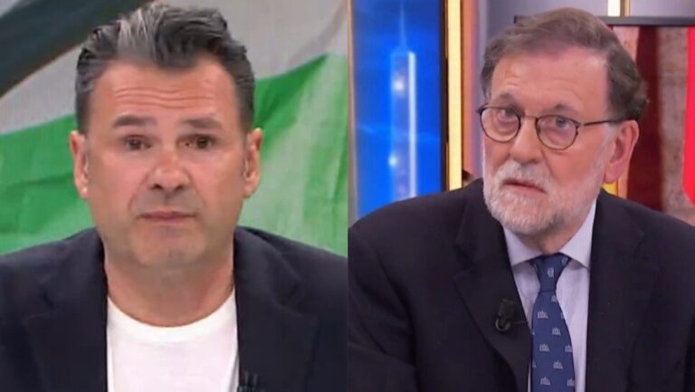 Iñaki López y Mariano Rajoy.