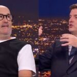 Javier Cámara con Marc Giró en 'Late Xou'.