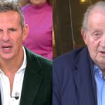 Joaquín Prat y el rey Juan Carlos I.