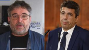 Jordi Évole y Carlos Mazón.