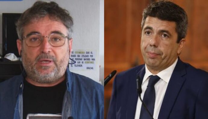 Jordi Évole y Carlos Mazón.