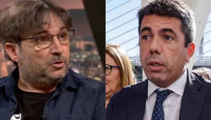 Jordi Évole y Carlos Mazón.