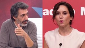 Juan del Val e Isabel Díaz Ayuso.