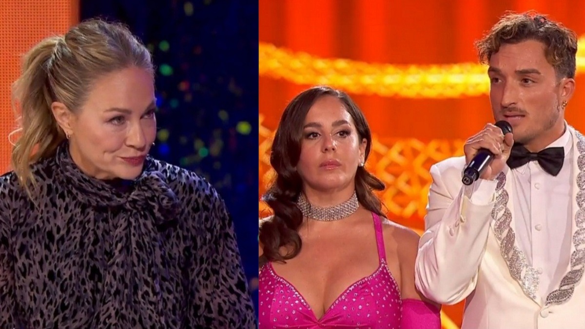 El zaca del bailarín de Anabel Pantoja a Julia Gómez Cora en 'Bailando con las estrellas'.