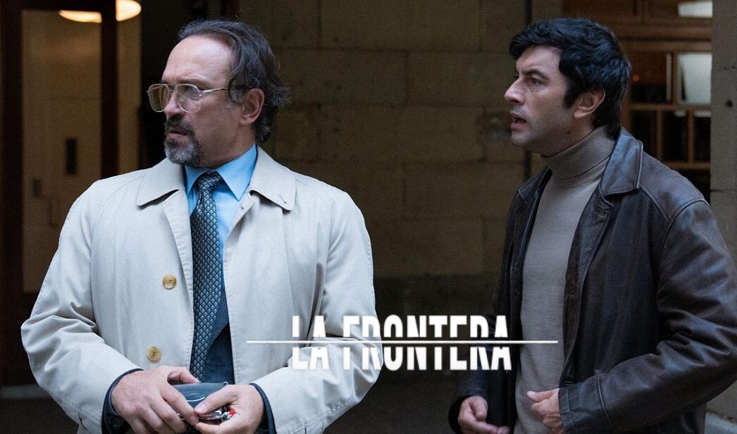 Vincent Pérez y Javier Rey en 'La frontera'.