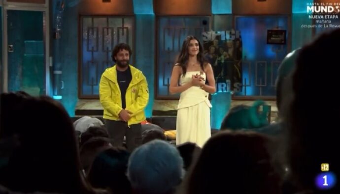 Los protagonistas de 'La Voz de Hind' en 'La Revuelta'.