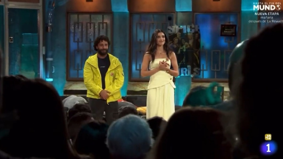 Los protagonistas de 'La Voz de Hind' en 'La Revuelta'.