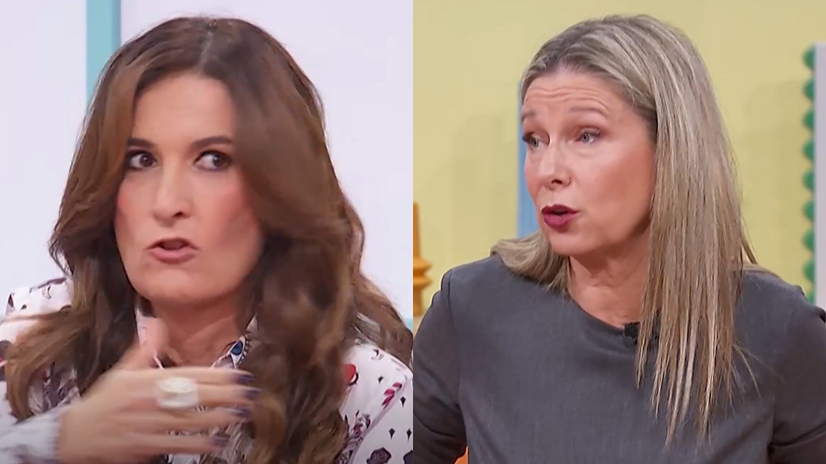 Laura Fa se enzarza con Anne Igartiburu en 'D Corazón'.