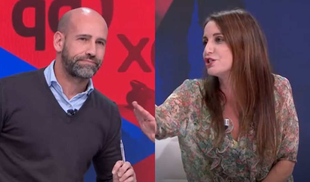 Gonzalo Miró y Andrea Levy en 'Directo al grano'.