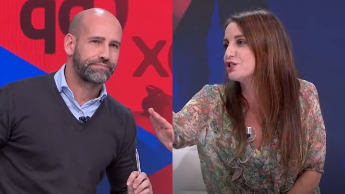 Gonzalo Miró y Andrea Levy en 'Directo al grano'.