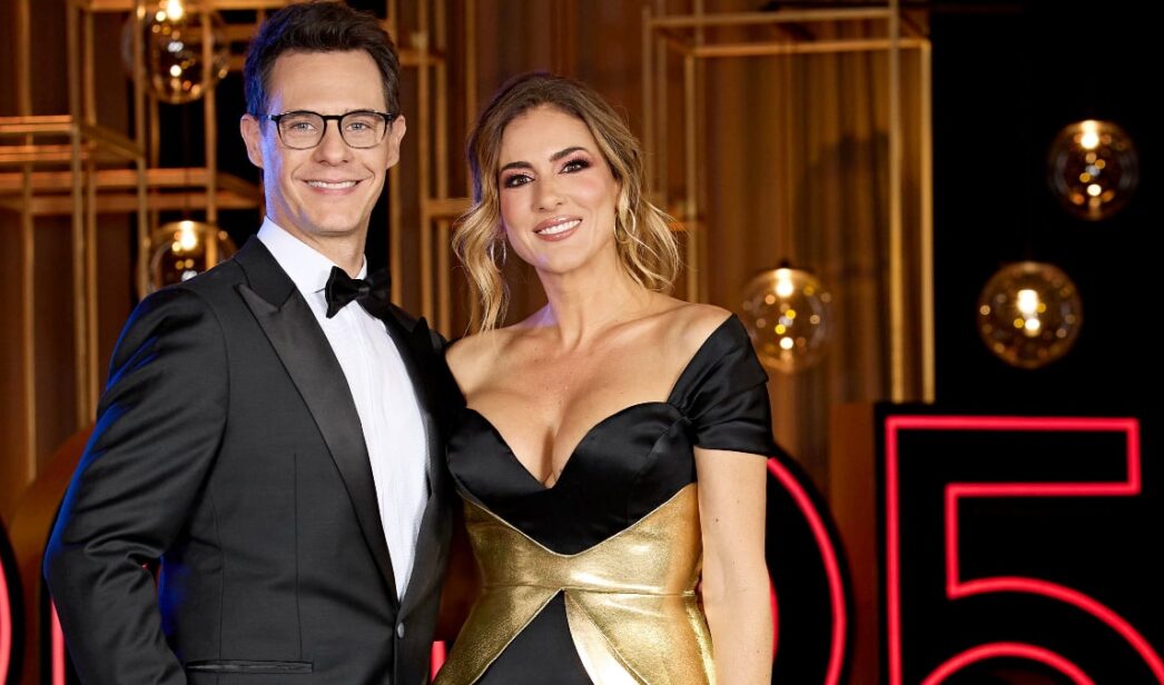 Christian Gálvez y Verónica Dulanto en 'Nochevieja Contigo'.