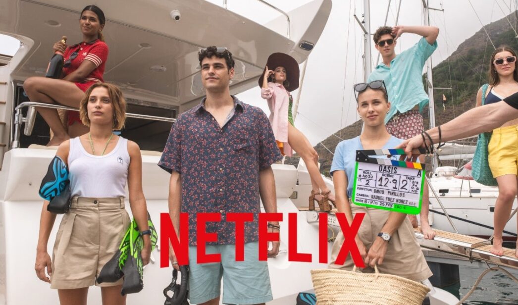 Imagen del rodaje de 'Oasis'.