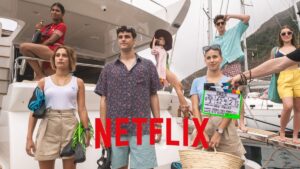 Imagen del rodaje de 'Oasis'.