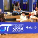 Reparto de temas de la gala10 de 'OT 2025'.