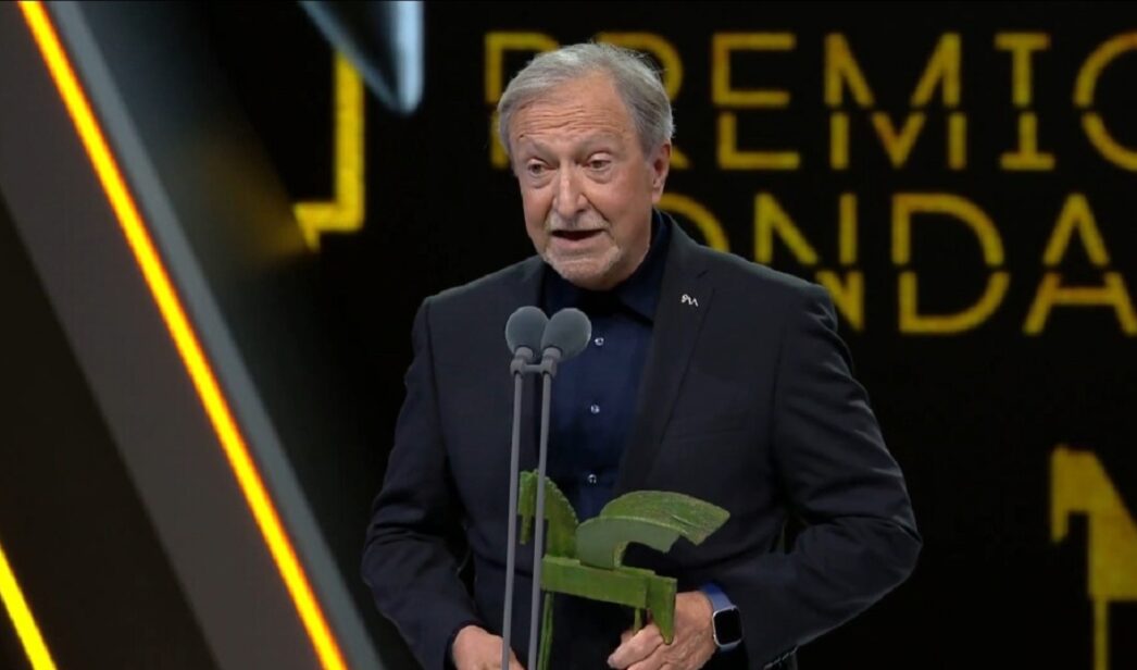 Paco Lobatón recoge el Premio Ondas 2025.