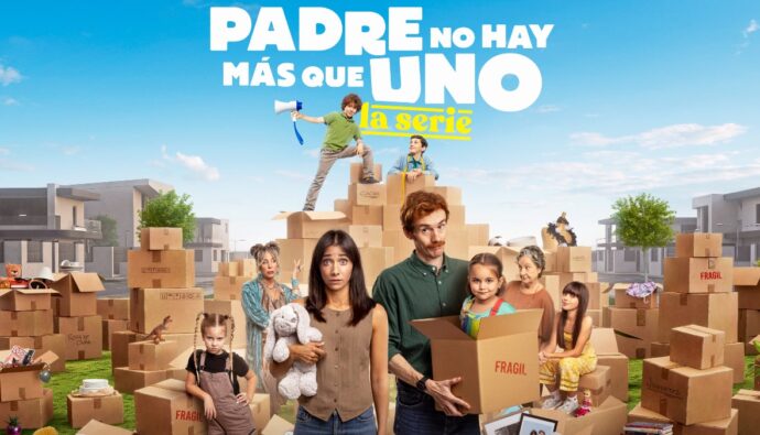 Cartel de 'Padre no hay más que uno, la serie'.