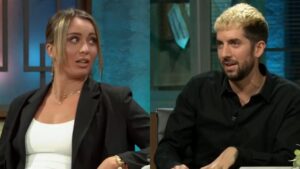 Paula Badosa y David Broncano en 'La Revuelta'.